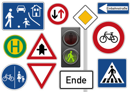Verkehrszeichen Grundschule